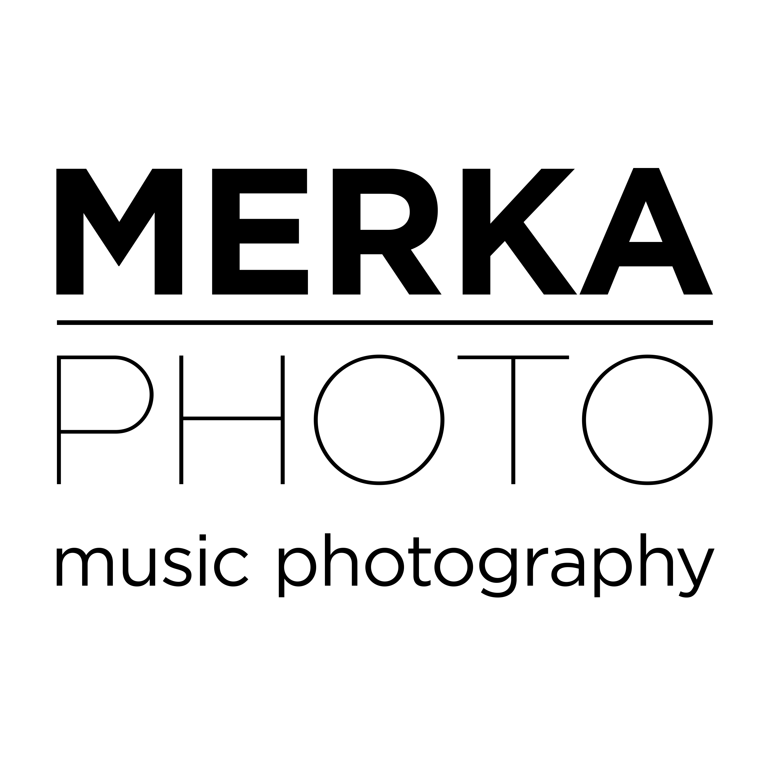 MerkaPhoto Logo · Invertido